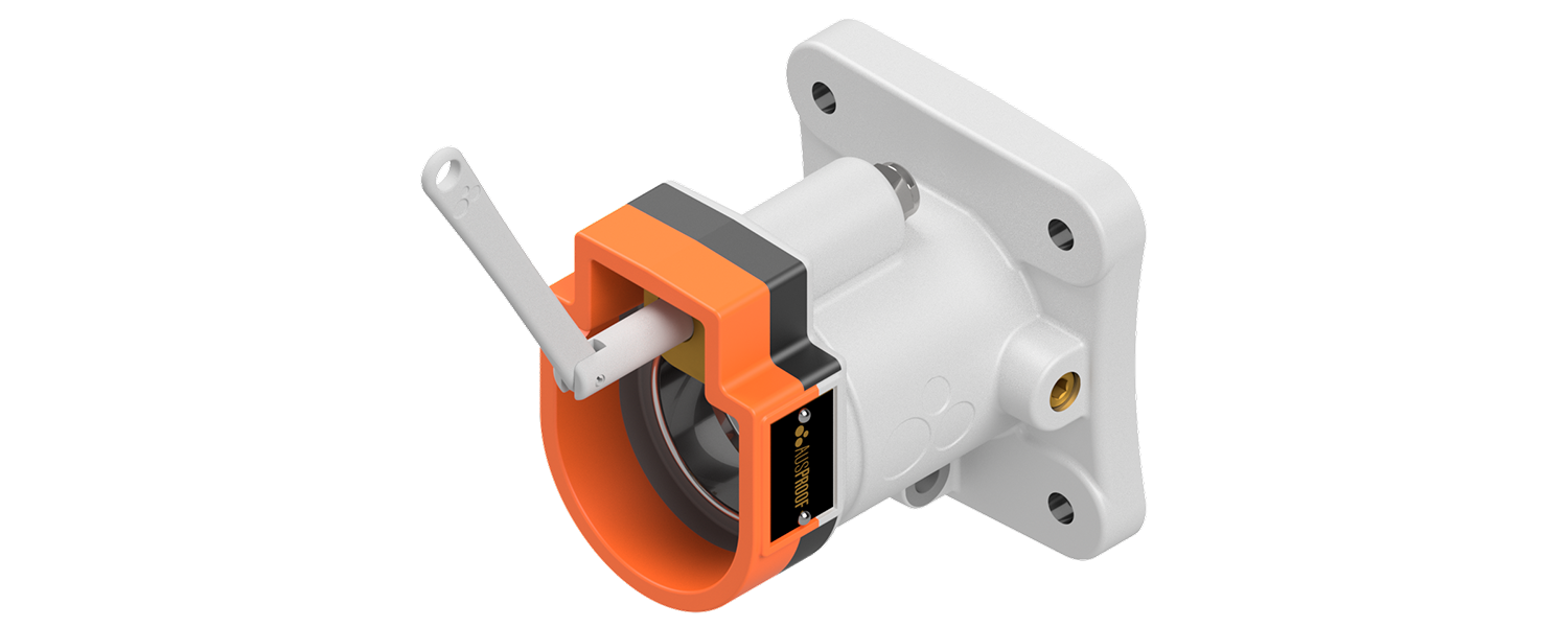 Aluminium AES 6600V Jack-In Receptacle